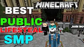 New Lifesteal SMP 🔥| Best Cracked Public Survival Server 2026| Java + Pe | 24/7 Online| Free To Join