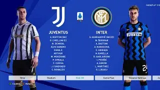 PES 2021 - Juventus vs Inter - Serie A TIM Gameplay - C.Ronaldo vs Inter