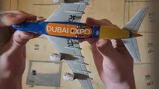 unboxing the gemini jets 1 400 scale emirates a380-800 