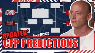 CFP & National Championship UPDATED Predictions - Josh Pate's College Football Show