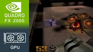 Quake 3 Arena Gameplay Quadro FX 2000