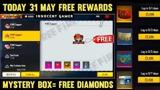 FFWS 2021 REWARDS | FFWS TOMORROW FREE REWARDS | FFWS 2021 REWARD MYSTERY BOX | FREE FIRE NEW EVENT