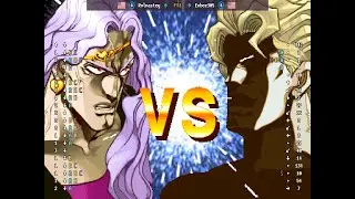 JoJo's Bizarre Adventure - 🇺🇸 Rolmastey(B) vs 🇺🇸 Embee305(B) | Fightcade