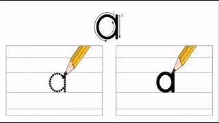 K&uuml;&ccedil;&uuml;k ve B&uuml;y&uuml;k  A Harfinin Yazılışı I A Harfi &Ouml;ğretimi I A Harfi Nasıl Yazılır?