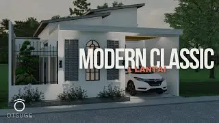 Hemat Lahan, Tetap Mewah — House Tour Animasi Modern Classic 8×12 m | Otsuge Design