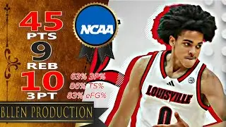 Mikel Brown Jr.　Enter The Zone !! - Career-High 45 Pts Highlights｜NC State vs Louisville｜2026.02.09
