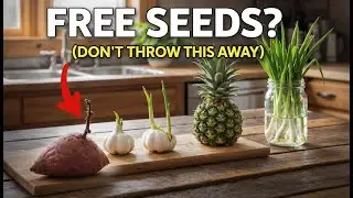 10 Easiest Crops Beginners Can Grow for Absolutely FREE From Kitchen Scraps &mdash; No Seeds, No Money