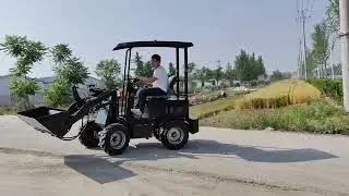electric mini wheel loader