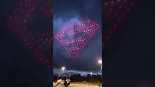 Metropolis drone show