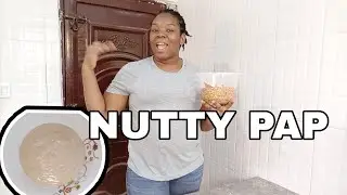 #VLOG!!! UNFILTERED and raw vlog on how I process healthy NUTTY PAP for babies and adults..