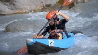 Descente en kayak raft sur l'Ubaye version Pub Crazy Water