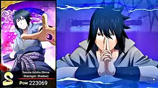 NxB: 7☆ Rinnegan Sasuke (Shadow) Showcase | Team & Solo Attack