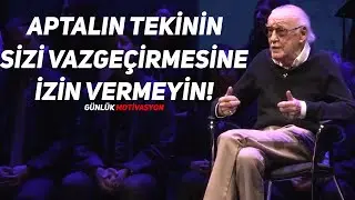 APTALIN TEKİNİN SİZİ VAZGE&Ccedil;İRMESİNE İZİN VERMEYİN - Stan Lee Spider-Man Yaratılış Hikayesi