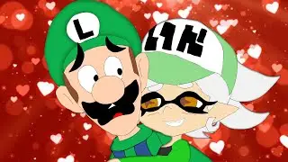 [Splatoon Animation] Luigi x Marie Valentines Day Special 2022