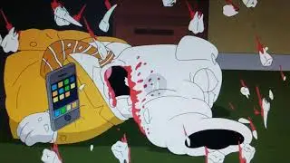 Glenn Quagmire Hits The Queen Of Hearts With A Lamp