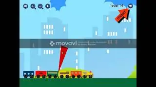 Vídeo de arquivo - Jogo - Mini Train - destruição do trem