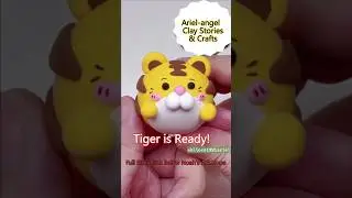 👑 Clay Tiger Tutorial: Making the Stripes! (Noah's Ark King)