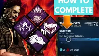How to Complete Carry On Tome Challenge | Dead by Daylight