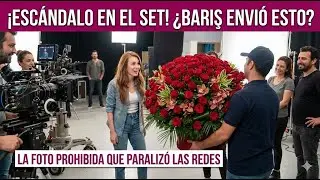 ¿Barış Arduç envió flores al set de Elçin ? ¡Una foto de las flores causó revuelo en redes sociales!