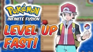 The Best Location for Grinding Exp and Leveling up - Pokemon Infinite Fusion #infinitefusion