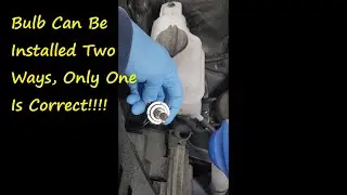 2019 Kia Sorento, Properly Installing Headlight Bulbs