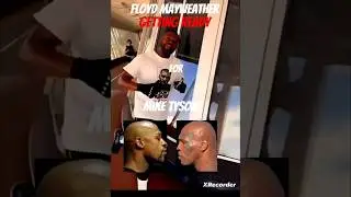 Floyd Mayweather Training For Mike Tyson! #shorts #boxingtraining  #floydmayweather #miketyson