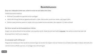 Les 13 Ruimtekussen