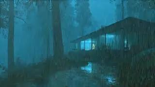 Relaxing Rain Sounds for Sleeping &ndash; Fall Asleep Fast During a Stormy Night &ndash; ASMR Calm