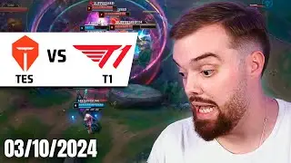 TES VS T1 | JUEGA FAKER | JUEGA EL CAMPEÓN DEL MUNDO | WORLDS 2024