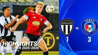 &laquo;Теренгану&raquo; &mdash; &laquo;Сабах&raquo; (1&ndash;3) | Обзор матча Суперлиги 2025/2026 (LS13)