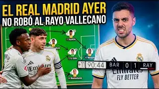 REAL MADRID DID NOT ROB RAYO VALLECANO