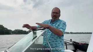 Docking a Boat - Chain O'Lakes Life