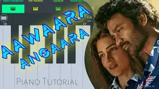 Aawaara Angaara | Tere Ishk Mein | Easy Piano Tutorial | @musicbox-rj 