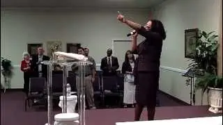 Elder Tammy Wilson sing - I Love you Jesus