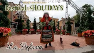 La Befana - Italy Pavilion | EPCOT International Festival of the Holidays 2023 - Storytellers