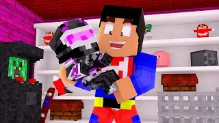 CUIDO A BEBÉ WHITEZUNDER DURANTE 24 HORAS EN MINECRAFT TROLL 👶