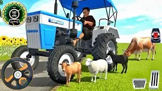 New Real Tractor Driving 3D Simulator Games #222  - Euro Tractor Wala Game 2026 Android Gameplay