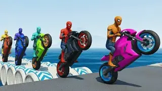 Spider-Man الرجل العنكبوت ينقذ هالك Rescue Hulk vs Superman vs venom funny Game GTA 5 superhero