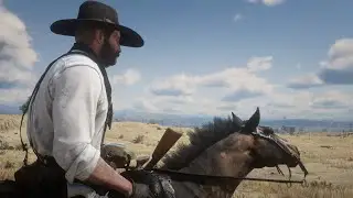 Relaxing Great Plains Range Ride | Red Dead Redemption 2 Ambience | RDR2 | ASMR
