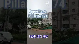 860 sft 2bhk flat for sale in attapur with GHMC permission bank loan available..8555 921 369