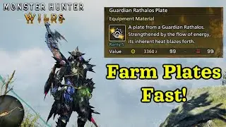 How to Get Guardian Rathalos Plate FAST - MH Wilds