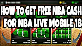 HOW TO GET FREE NBA CASH FOR NBA LIVE MOBILE 18 | REP👉REVEALED | NBA LIVE MOBILE 18