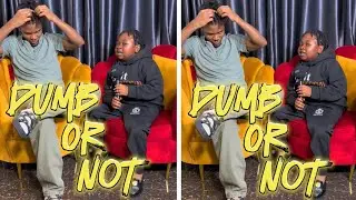 Jzyno On the Dumb Or Not challenge- SmallDaddy