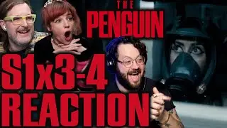 The PENGUIN S1x3-4 REACTION! // this show is BRILLIANT!!