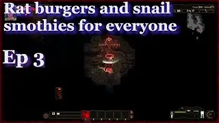Subterrain Mines of Titan - Demo Lets Play Part 3 - Basement rats - Exploring the Cave of Snails