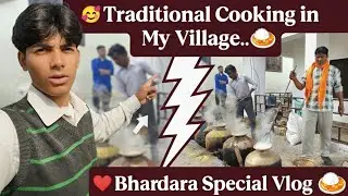 Bhandara Special Vlog 🍛 | Village Traditions