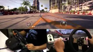 GRID 2 : Logitech G27 + Eyefinity Setup