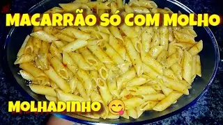 MACARRÃO PENNE COM MOLHO DE TOMATE SIMPLES