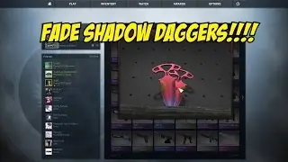 Counter Strike GO Shadow box Knife Unboxing Fade Shadow Daggers