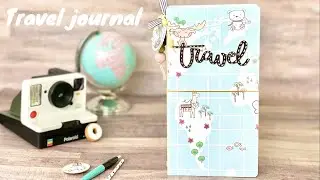 Diario de viaje (travel journal, travel book, cuaderno de viaje o midori). Inspiración scrapbooking.